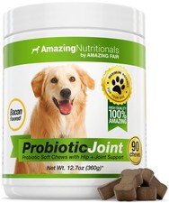 Amazing Probiotics for Dogs Eliminates Diarrhea and Gas with Hip Joint Pain R...