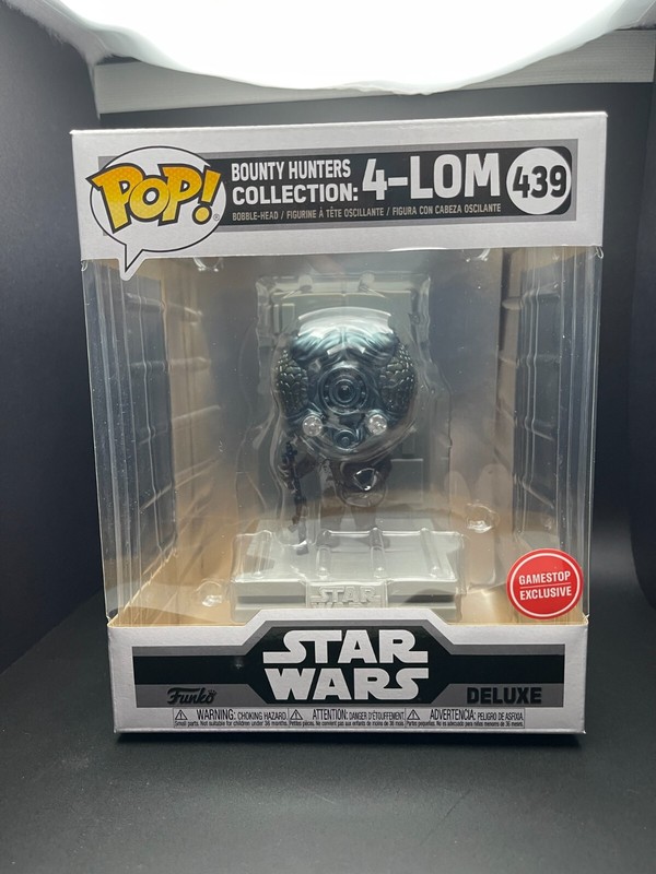 Funko Pop! Deluxe: Star Wars - Bounty Hunters Collection: 4-LOM - GameStop