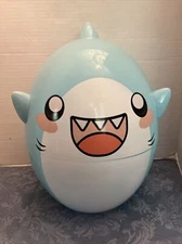 Jumbo 13" LankyBox Thicc Shark GIANT EMPTY Egg Only By Bonkers Toys