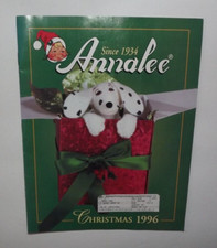Annalee Christmas 1996 Holiday Catalog Santa Elves Jesters Mice  More