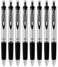 Uni-ball Impact RT Black Gel Ink Bold Point 8 Retractable Pens 1.0mm 207 Signo