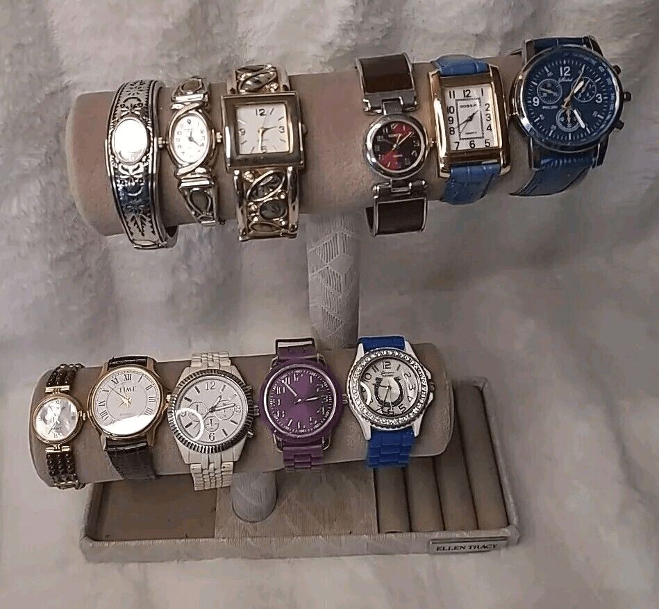 Watch Lot of 11 Fashion Watches ALL WORKING New Batteries Geneva Time Prestige eBay