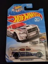2018 Hot Wheels HW Metro 1/10 ZAMAC 013 DODGE CHARGER DRIFT Police Walmart Mint