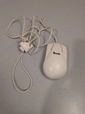 Original Vintage Artec Computer Mouse MN9460 Serial 3 Button Untested