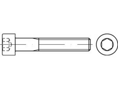 10 x CAB FASTENING Zylinderschrauben mit Innensechskant ISO 4762 A 4 M 24 x 80 A