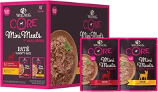 CORE Natural Grain Free Small Breed Mini Meals Pate Variety Pack, 3-Ounce (Pack