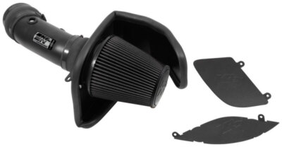 For K&N 17-23 Dodge Charger/Challenger Hellcat SC 6.2L V8 DRYFLOW