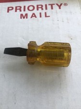FullersStubby Flat/Slotted Head Screwdriver Tool USA Made !
