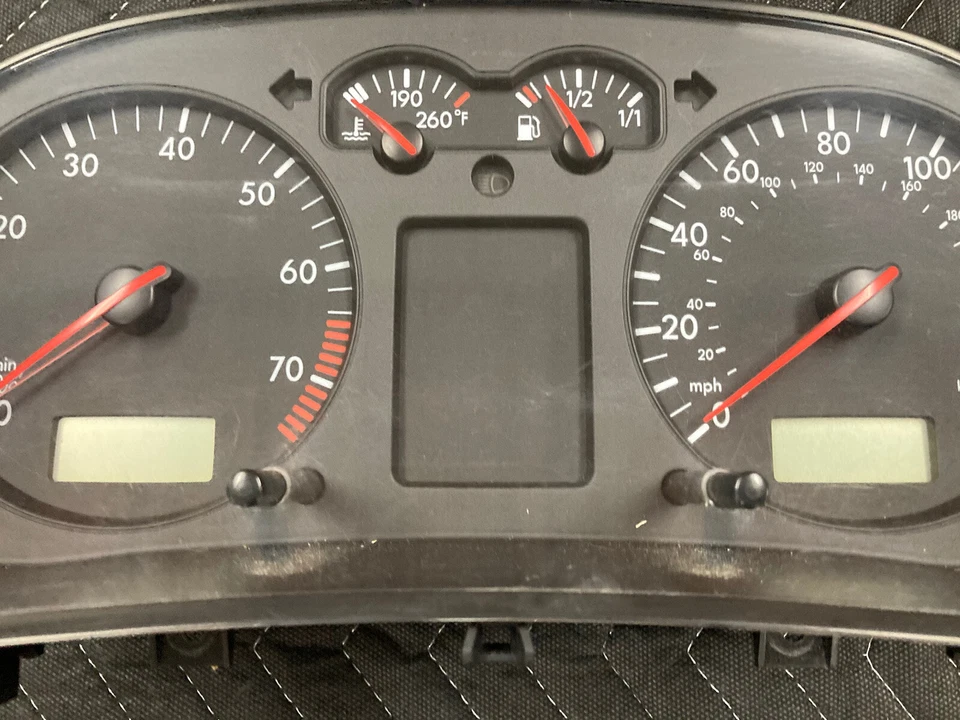 1999-2005 Volkswagen VW Jetta MK4 Gauge Cluster Instrument Manual OEM #2361M - Image 4 of 4