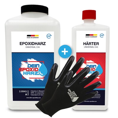 3,0kg Epoxidharz Epoxy Gießharz Transparent blasenfrei Kunst Boden