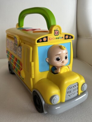 Cocomelon Learning Bus Toddler 18m+ Educational Interactive Alphabet Sound Toy 