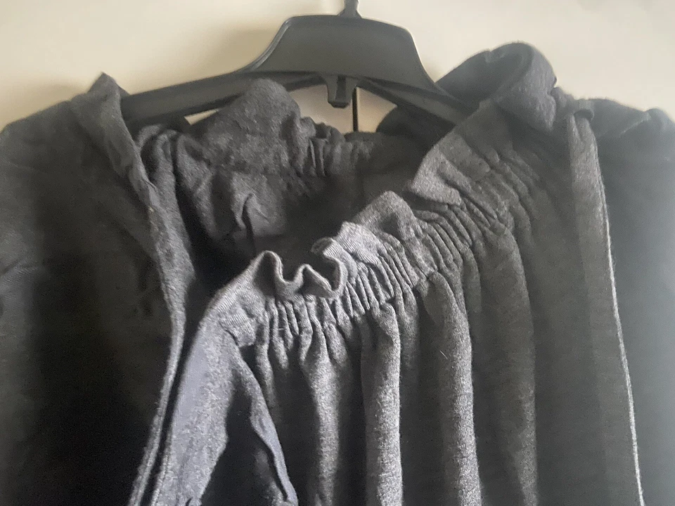 Falda envolvente de lana gris Comme des garçons para mujer talla libre hecha en Japón Foto 4 de 4