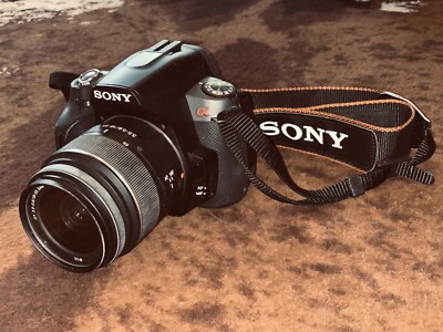 Sony Alpha DSLR-A330 10.2MP Digital SLR Camera - Black (Kit w/ DT SAM 18-55mm...