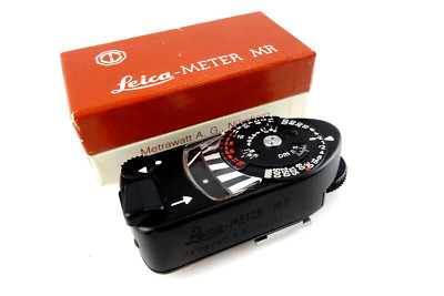 Leitz Leica Meter MR black 60028 nice condition - OVP  jh028
