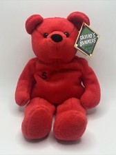 GUC SALVINO'S BAMMERS OPENING DAY 1999 Nomar GARCIAPARRA 5 Red Plush Bear 9