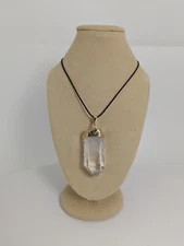 Quartz Necklace, Gemstone Jewelry, Divine Healing Stone, Gift, 