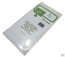 EG9040 Evergreen Plastics 12" x 6" Sheets 0.040" thickness Pack of 2