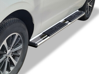 APS Chrome Nerf Bar Steps For 18-24 Ford Expedition SUV 4-Door