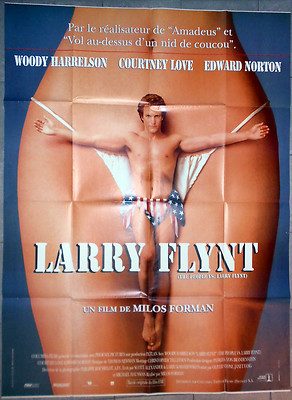 Plakat LARRY FLINT Woody Harrelson MILOS FORMAN Courtney Love 120x160cm