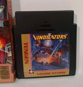 Vindicators NES Game With Box TENGEN Nintendo Entertainment System