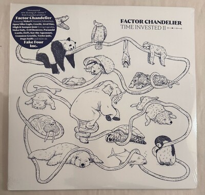 FACTOR CHANDELIER   TIME INVESTED II - LP + BONUS 7'' VINYL LIMITED - NEW - A22