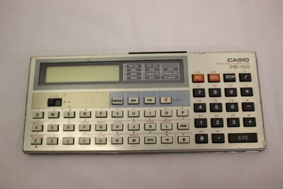 Casio PB-100 PROGRAMMIERBARER RECHNER PERSONAL COMPUTER VINTAGE