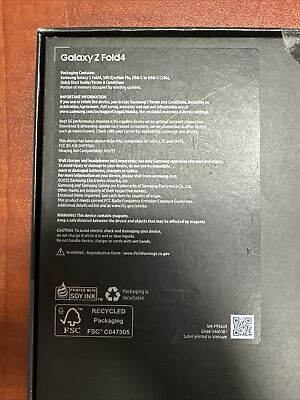 Samsung Galaxy Z Fold4 - 256 GB - Phantom Black (Unlocked Samsung Galaxy Z Fold4 - 256 GB - Phantom Black (Unlocked