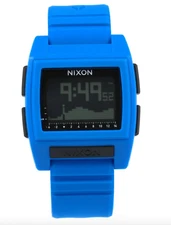 Nixon Base Tide Pro Blue Quartz Watch, 42mm,  A1212 300, New In Box