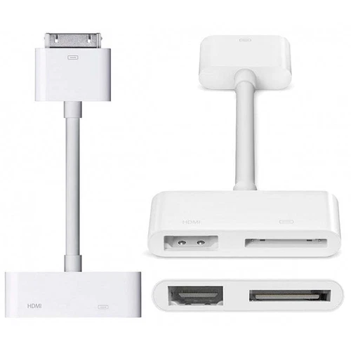 Digital AV HDMI Adapter to HDTV For New iPad (iPad 3) / iPad 2 / iPad / iPhone 4
