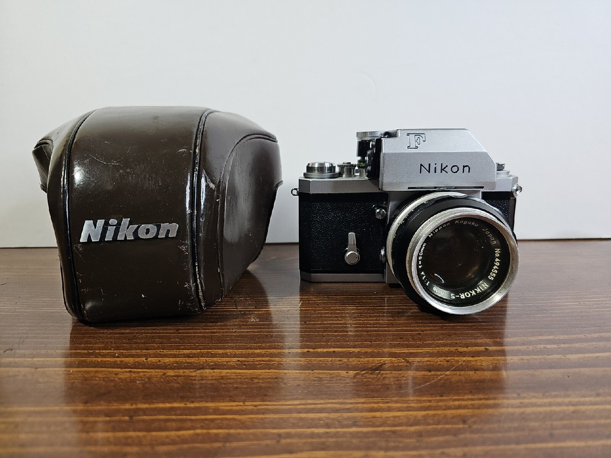Nikon F フォトミック FTN NIKKOR-S 50mm F1.4 Nikon F Photomic FTN Film Camera w/ Nikkor-S 50mm f/1.4 From
