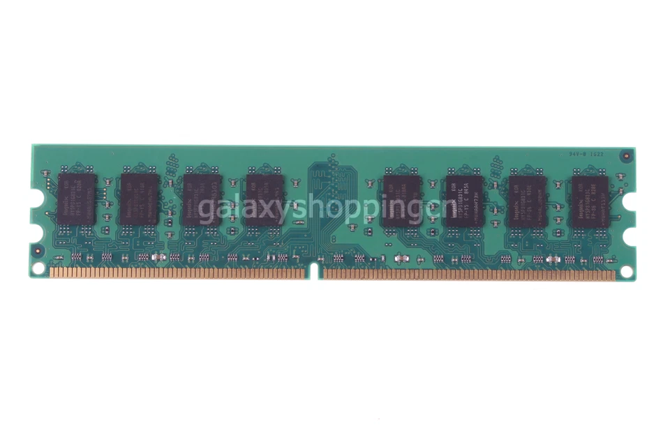 4GB 2X 2GB PC2-4200U DDR2-533MHz 2RX8 240pin DIMM Desktop Memory RAM Low Density - Image 3 of 4