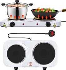 2500W Hot Plate Electric Cooker Hob Camping Stove Indoor Outdoor Cooking Plates