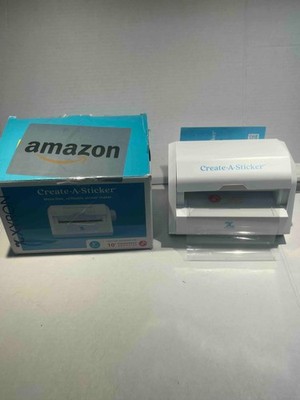 Xyron Create-A-Sticker 5'' Sticker Maker Machine with Permanent Adhesive, 0501-05