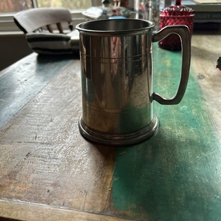 Pewter Pint Tankard Made in England