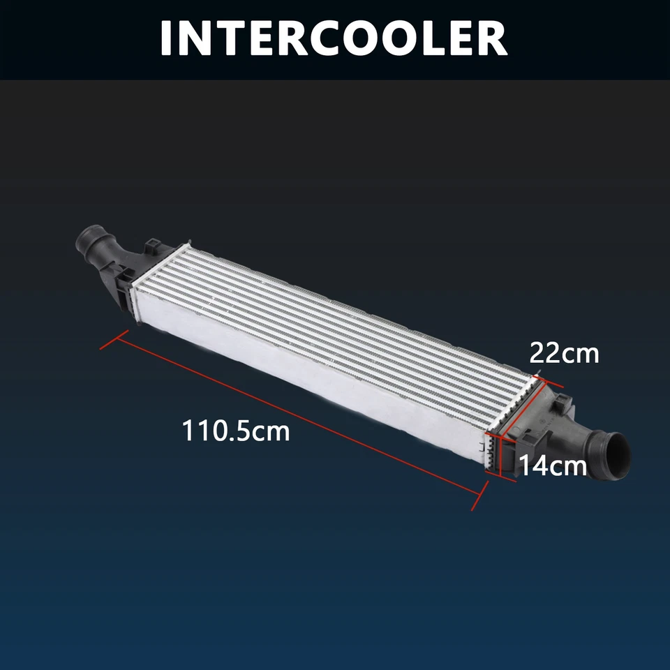 Intercooler Charge Air Cooler 8W0145805AD For 2017 2018-2022 Audi A4 A5 Quattro Foto 3 de 4