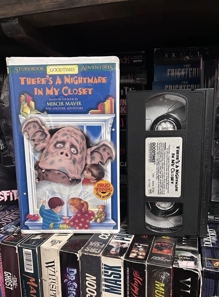 There’s A Nightmare In My Closet VHS Tape - 1995 Mercer Mayer Live Action Video - Image 2 of 4