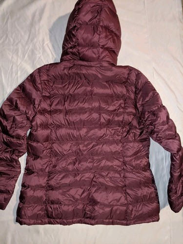 Charter Club Quilted Jacket Duck Down Size XL Removable Hood Full Zip - Picture 19 of 23