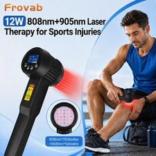 12W Near Infrared Laser Therapy Device for Arthritis Back Pain Sports Injuries