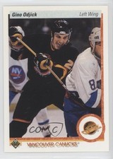 1990-91 Upper Deck Gino Odjick #518 10hz