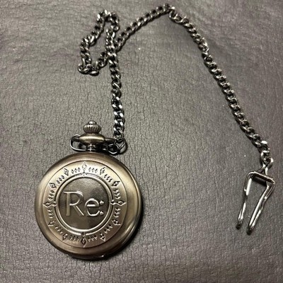 ReZero Pocket Watch Rem and Ram Metal Character Collectible New