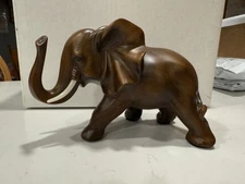 7.9”x5”x5.9” Feng Elegant Elephant Statue Lucky Wealth Figurine