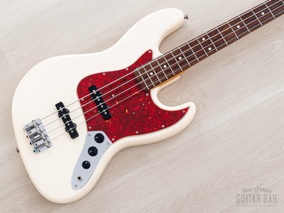 2002 Fender Jazz Bass '62 Vintage Reissue JB62-58 Olympic White