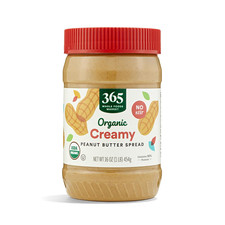 365 by Whole Foods Market, Organic Creamy Peanut Butter Spread, No Stir, 16 Ounc