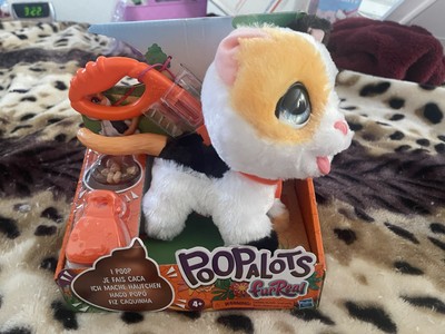   NIB FurReal Poopalots Big Wags Tri-Color Cat Interactive Pet Toy  