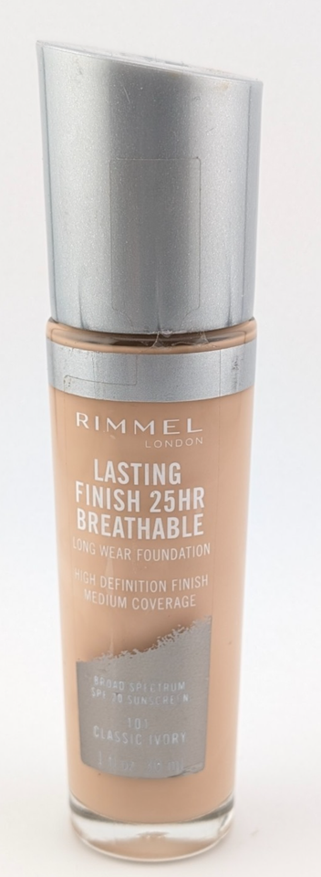 Rimmel Lasting Finish 25 HR Breathable Long Wear Foundation Pick Color ...