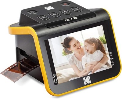 Slide N SCAN Film & Slide Scanner Digitizer with 5  LCD Screen, Quickly Convert