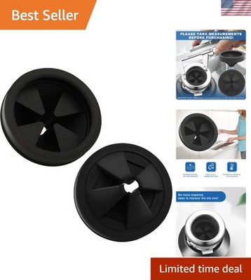 Rubber Splash Guard for Garbage Disposer - Reduces Noise & Splashing