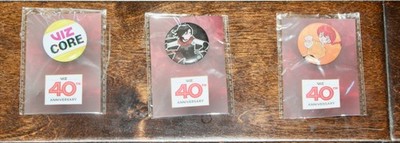 ANIME EXPO 2026 VIZ MEDIA BUTTON SET OF 3 BRAND NEW