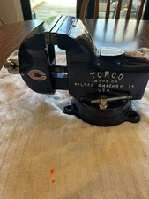 Vintage 4 Inch Wilton Torco Vise Swivel Base Chicago USA