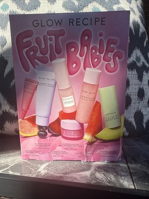 GLOW RECIPE Fruit Babies Bestsellers Kit-5 Mini Travel Size Beauty Essentials  